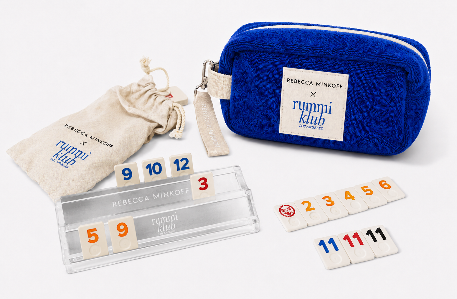 Rebecca Minkoff x RummiKlubLA Pool Klub Terry Game Set